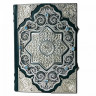 Коран с филигранью (серебро) топазами и литьем в замшевой шкатулке  020(ф)