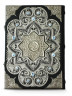 Коран большой с филигранью (серебро) топазами и литьем в замшевой шкатулке 040(ф)