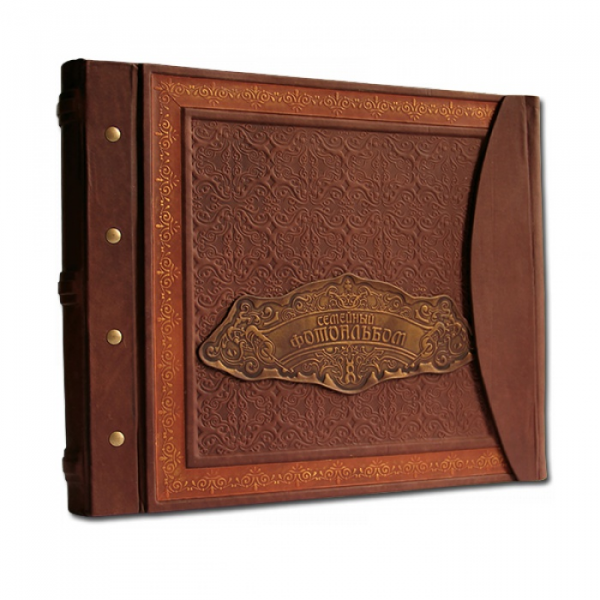 Семейный фотоальбом в стиле 19 века 519 модель 3